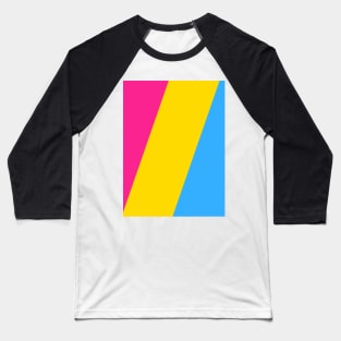 Proud Pansexual Pride Flag (Proud LGBTQ+ Community Pride Flag) v2 Baseball T-Shirt